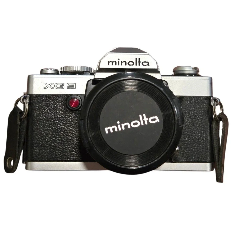 Minolta XG9 Film Camera w/Rokkor-X 50mm f/1:1.7 Lens - Great Condition!